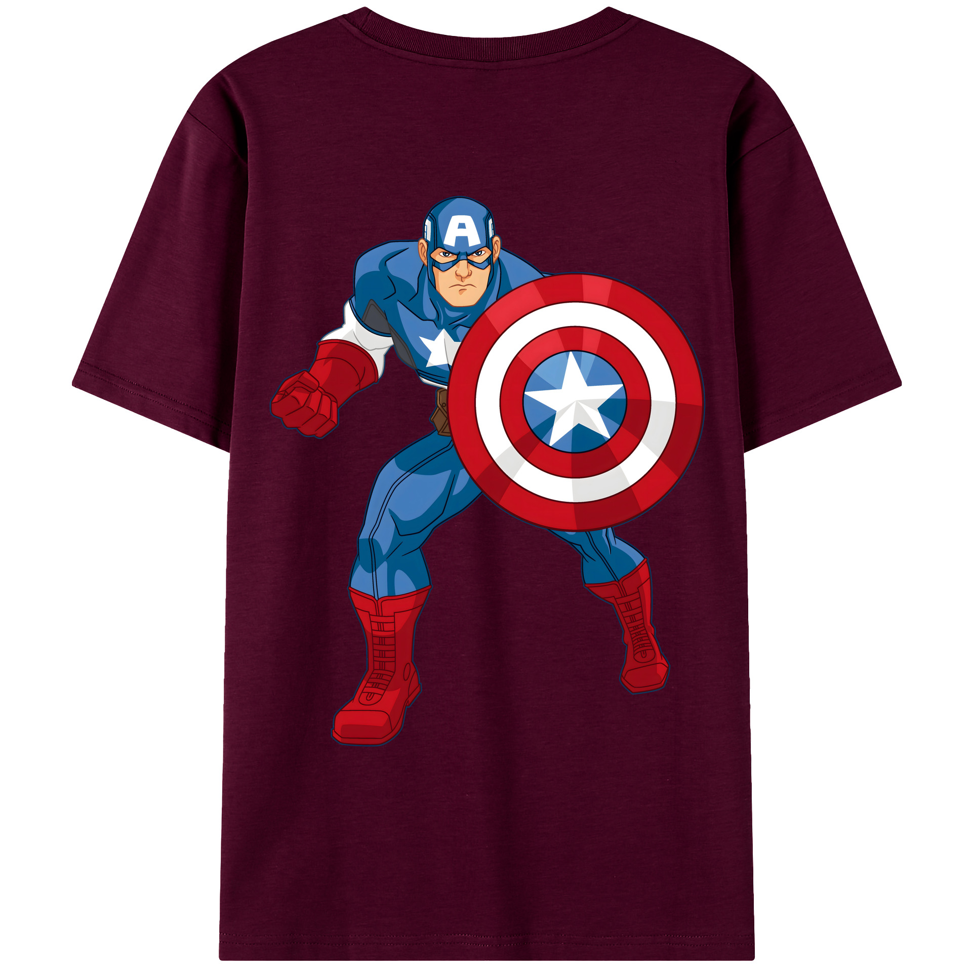 （画像用） アベンジャーズ The Avengers レディース半袖Tシャツ(バックプリント)